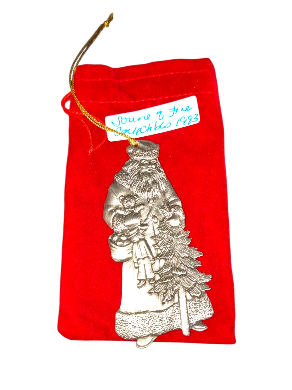 Avon 1993 Santa Christmas Ornament